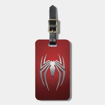 Marvel's Spider-man | Metal Spider Emblem Luggage Tag by spidermanclassics at Zazzle