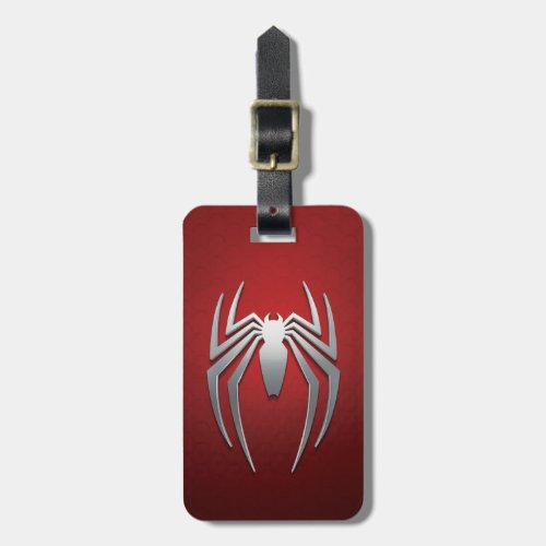 Marvels Spider_Man  Metal Spider Emblem Luggage Tag