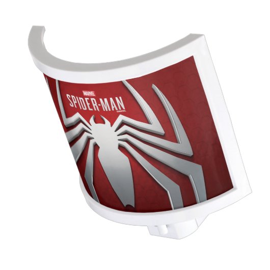 Marvel's Spider-Man | Metal Spider Emblem Night Light (Angled)