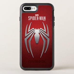 Marvel's Spider-Man Metal Spider Emblem OtterBox Symmetry iPhone 8 Plus/7 Plus Case