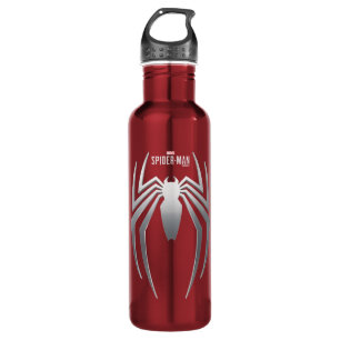 Marvel's Spider-Man Metal Spider Emblem Stainless Steel Water Bottle