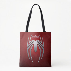 Marvel's Spider-Man | Metal Spider Emblem Tote Bag