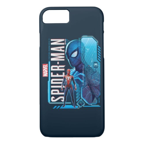 Marvels Spider_Man  NYC Hi_Tech Graphic iPhone 87 Case