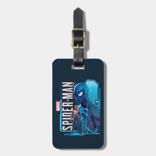 Marvels Spider_Man  NYC Hi_Tech Graphic Luggage Tag