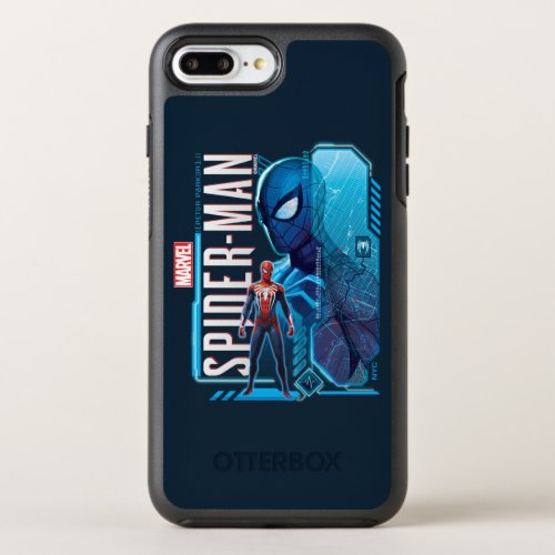 Marvels Spider_Man  NYC Hi_Tech Graphic OtterBox Symmetry iPhone 8 Plus7 Plus Case