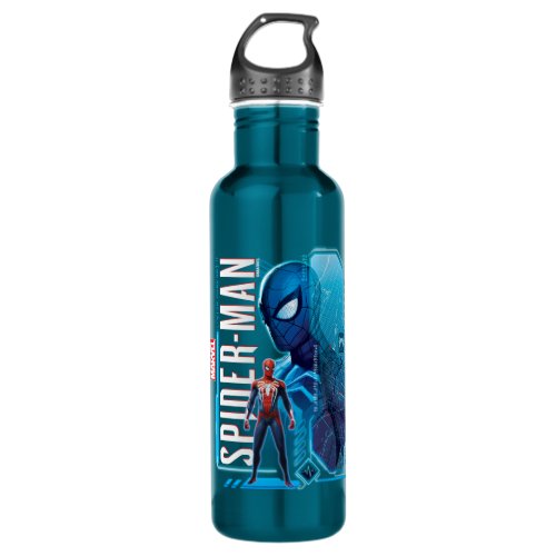 Marvels Spider_Man  NYC Hi_Tech Graphic Stainless Steel Water Bottle