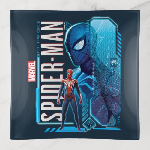 Marvels Spider_Man  NYC Hi_Tech Graphic Trinket Tray