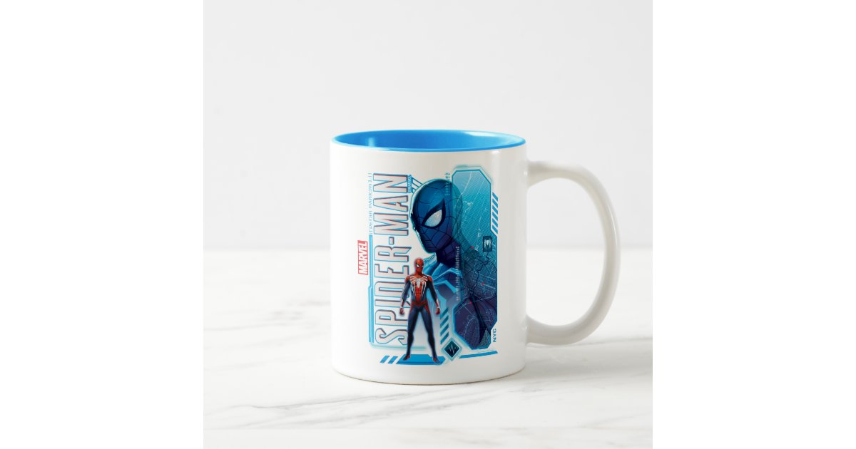 Spider-Man High Above the City Mug, Zazzle