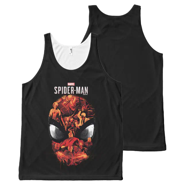 Marvel's Spider-Man | Spider-Man Villains All-Over-Print Tank Top | Zazzle