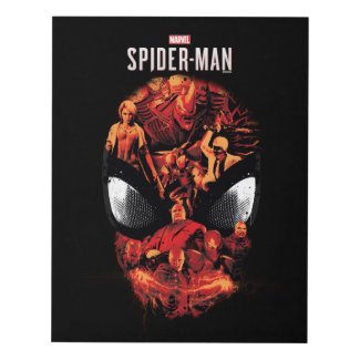 Marvel's Spider-Man | Spider-Man Villains Panel Wall Art