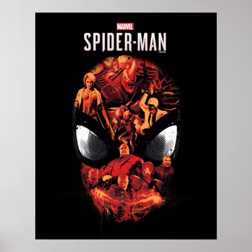 Marvels Spider_Man  Spider_Man Villains Poster