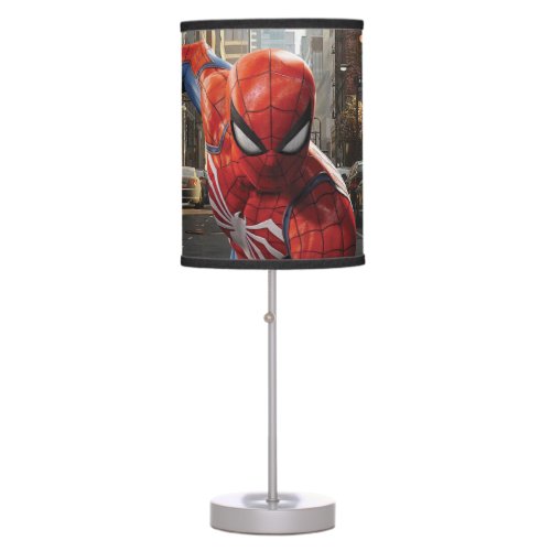 Marvels Spider_Man  Three Point Landing Table Lamp