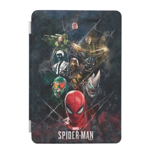 Marvels Spider_Man  Villain Collage iPad Mini Cover