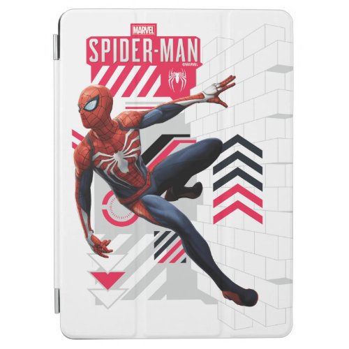 Marvels Spider_Man  Wall Crawl Name Graphic iPad Air Cover