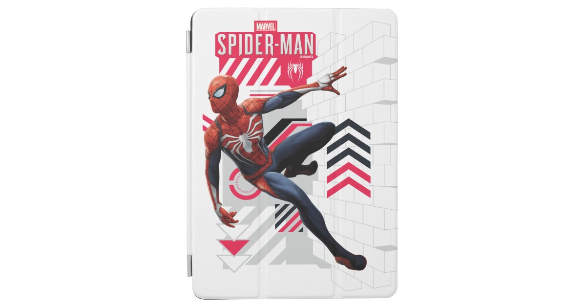 Marvel's Spider-Man | Wall Crawl Name Graphic iPad Air Cover | Zazzle