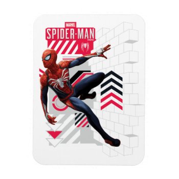 Marvel's Spider-man | Wall Crawl Name Graphic Magnet by spidermanclassics at Zazzle