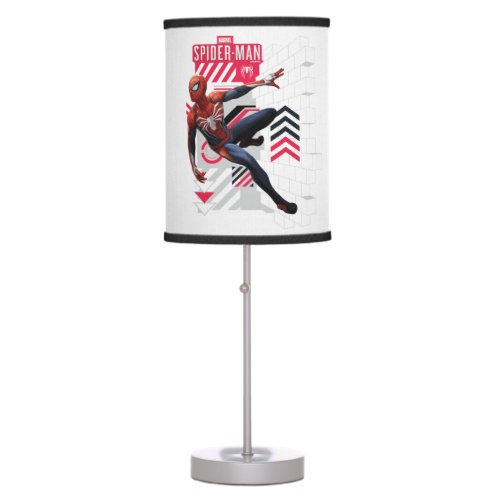 Marvels Spider_Man  Wall Crawl Name Graphic Table Lamp