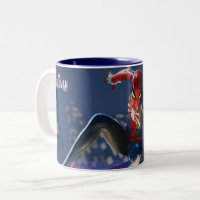 Spider-Man High Above the City Mug, Zazzle