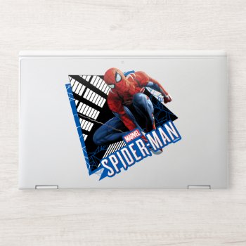 Marvel's Spider-man | Web Swing Name Graphic Hp Laptop Skin by spidermanclassics at Zazzle