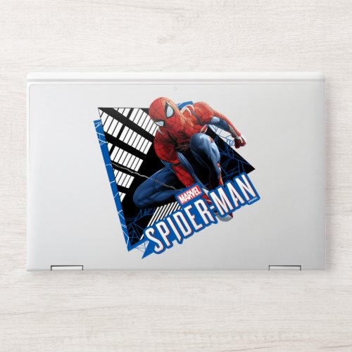 Marvels Spider_Man  Web Swing Name Graphic HP Laptop Skin