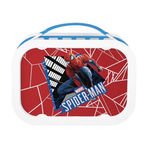 Marvels Spider_Man  Web Swing Name Graphic Lunch Box