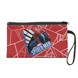 Marvel&#39;s Spider-Man | Web Swing Name Graphic Wristlet