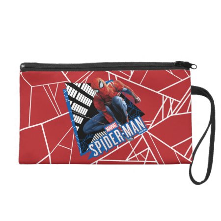 Marvel's Spider-man | Web Swing Name Graphic Wristlet