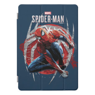 Marvel's Spider-Man   Web Swing Street Art Graphic iPad Pro Cover