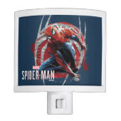 Marvel's Spider-Man | Web Swing Street Art Graphic Night Light (Front)