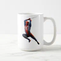 Marvel Amazing Spider-Man Face 20 oz. Red Ceramic Coffee Mug