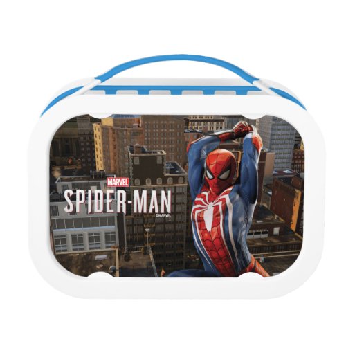Marvels Spider_Man  Web Swinging Pose Lunch Box
