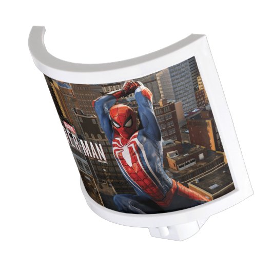 Marvel's Spider-Man | Web Swinging Pose Night Light (Angled)