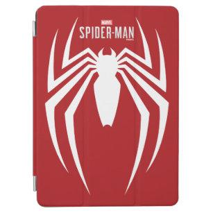 Marvel's Spider-Man   White Spider Emblem iPad Air Cover