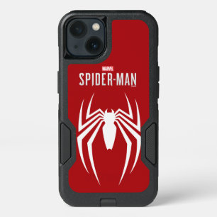 Marvel's Spider-Man White Spider Emblem iPhone 13 Case