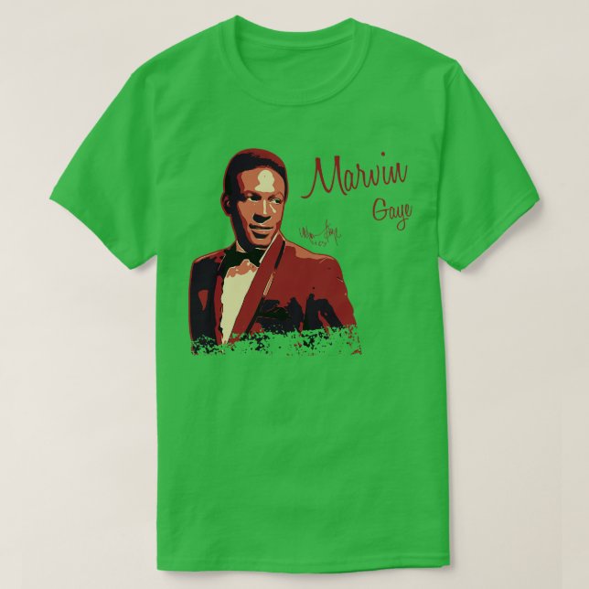Marvin gaye Young vintage poster T-Shirt (Design Front)