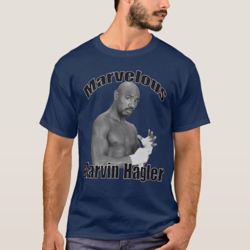 marvin hagler boxing marvelous T_Shirt