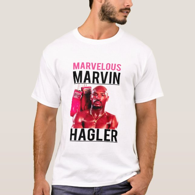 marvin hagler boxing marvelous T-Shirt (Front)