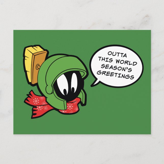 MARVIN MARTIAN™ "Outta This World" Holiday (Front)