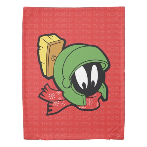 MARVIN MARTIAN Outta This World Holiday Duvet Cover