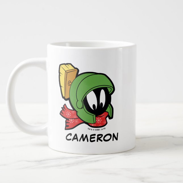 MARVIN MARTIAN™ "Outta This World" Holiday Giant Coffee Mug (Left)