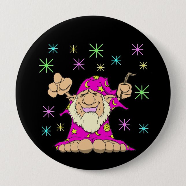 Marvin Pinback Button (Front)