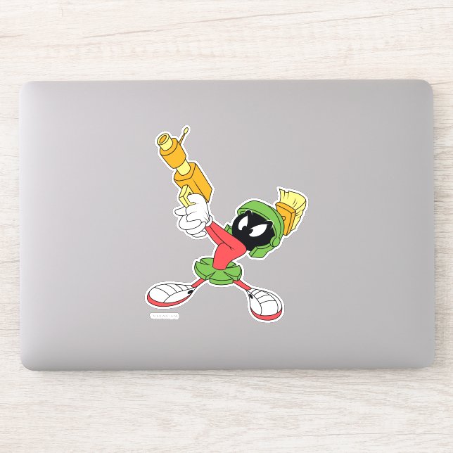 MARVIN THE MARTIAN™ Aiming Laser Sticker (Computer)