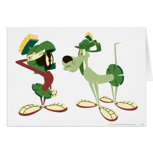 MARVIN THE MARTIAN™ and K-9 Cards (Front Horizontal)