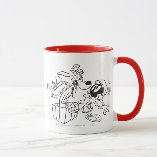MARVIN THE MARTIAN™ and K-9 Gift Surprise Mug (Right)