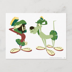 MARVIN THE MARTIAN™ and K-9 Postcard