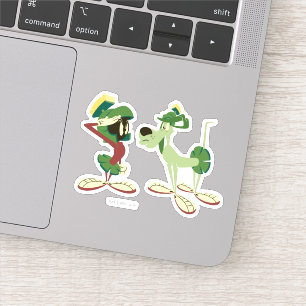 MARVIN THE MARTIAN™ and K-9 Sticker