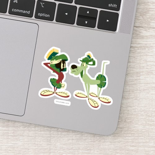 MARVIN THE MARTIAN and K_9 Sticker