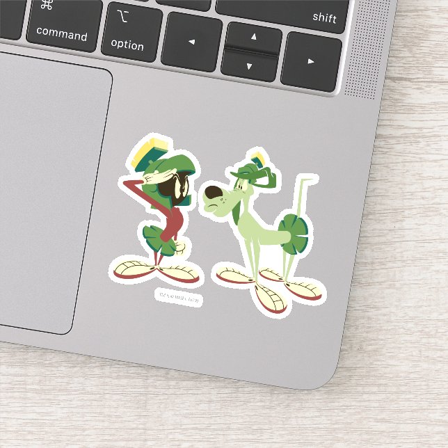 MARVIN THE MARTIAN™ and K-9 Sticker (Detail)