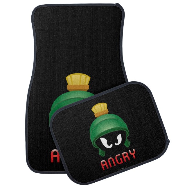 MARVIN THE MARTIAN™ Angry Emoji Car Mat (Set)