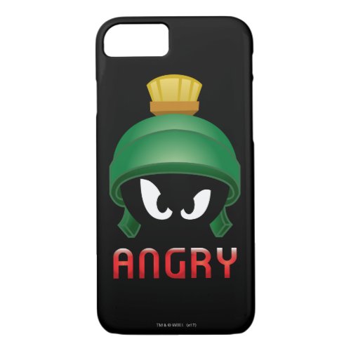 MARVIN THE MARTIANâ Angry Emoji iPhone 87 Case
